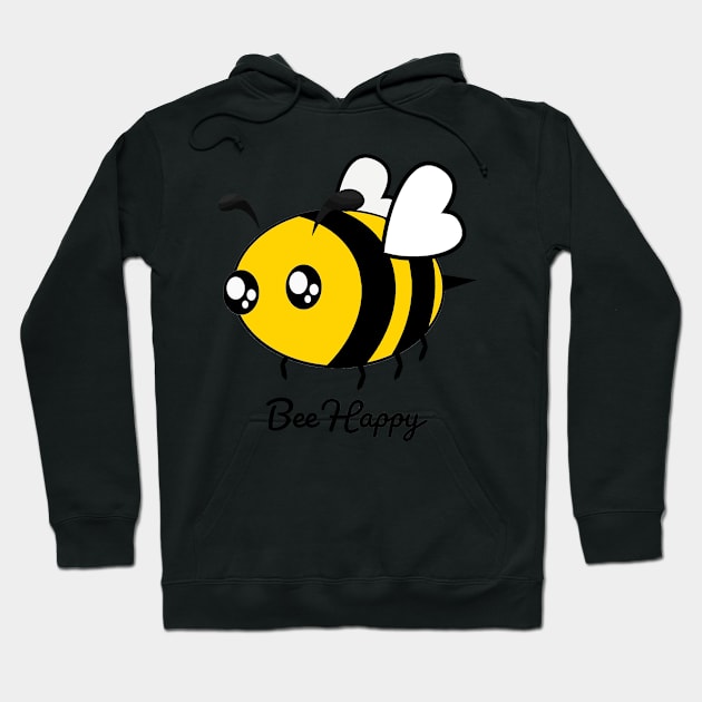 Be happy like a bee Hoodie by your.loved.shirts